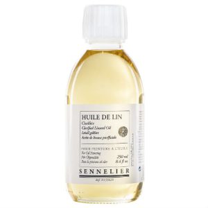 Huile de Lin clarifiée Sennelier