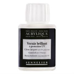 Vernis Brillant avec UVLS Sennelier