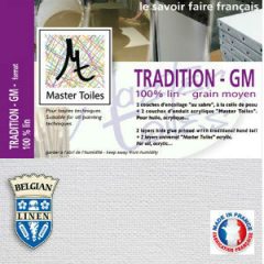 Châssis à clés entoilés lin Master Toiles