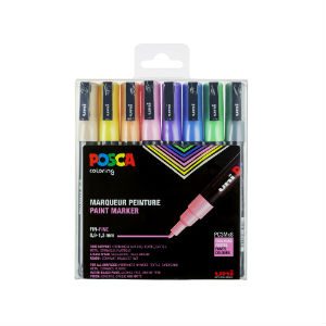 SET 8 POSCA PC-3M ASS 16