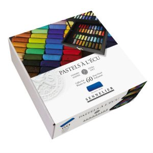 Coffret demi-pastels à l'écu Sennelier