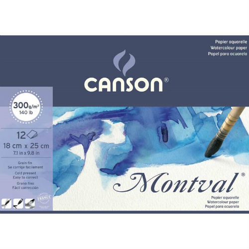 Papier Aquarelle Montval Canson