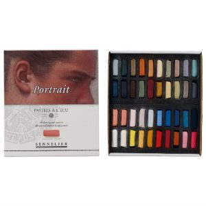 Portrait 40 demi-pastels