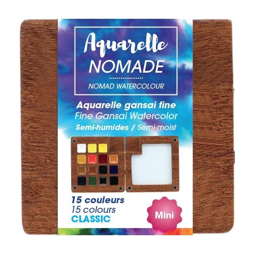Aquarelle Gansai fine 15 couleurs